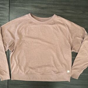Vuori Pink Long Sleeve Sweatshirt